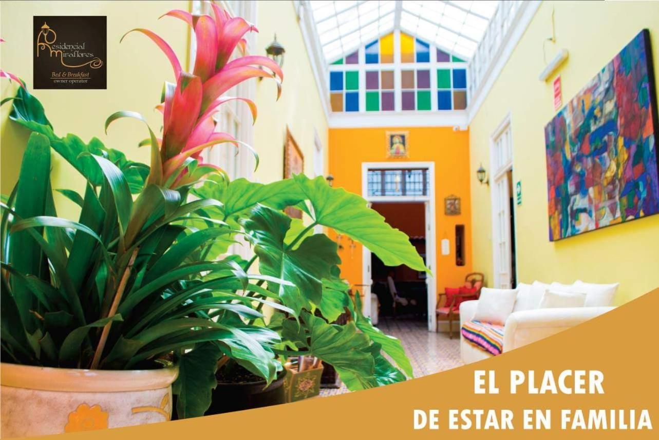 Residencial Miraflores B&B Lima Buitenkant foto